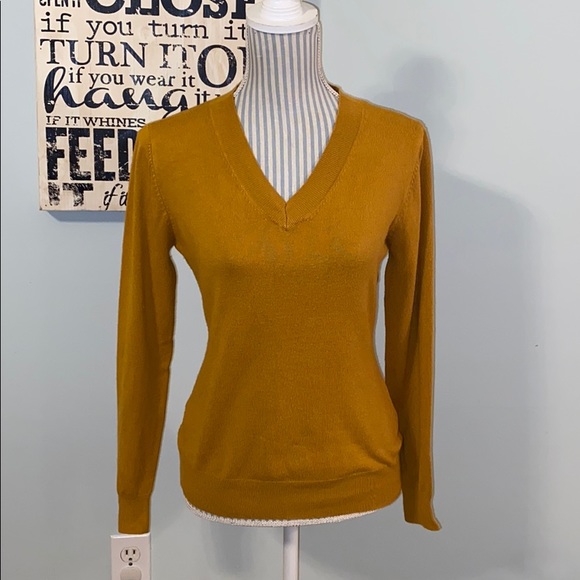 Cielo Designed in California Mustard Sweater